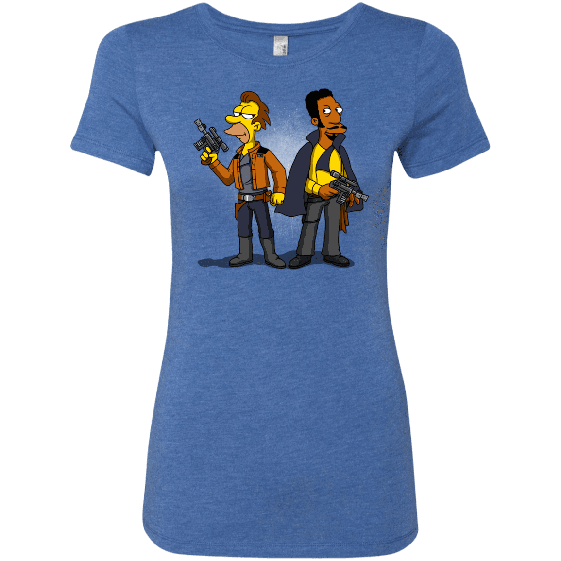 T-Shirts Vintage Royal / S Smugglers in Love Women's Triblend T-Shirt