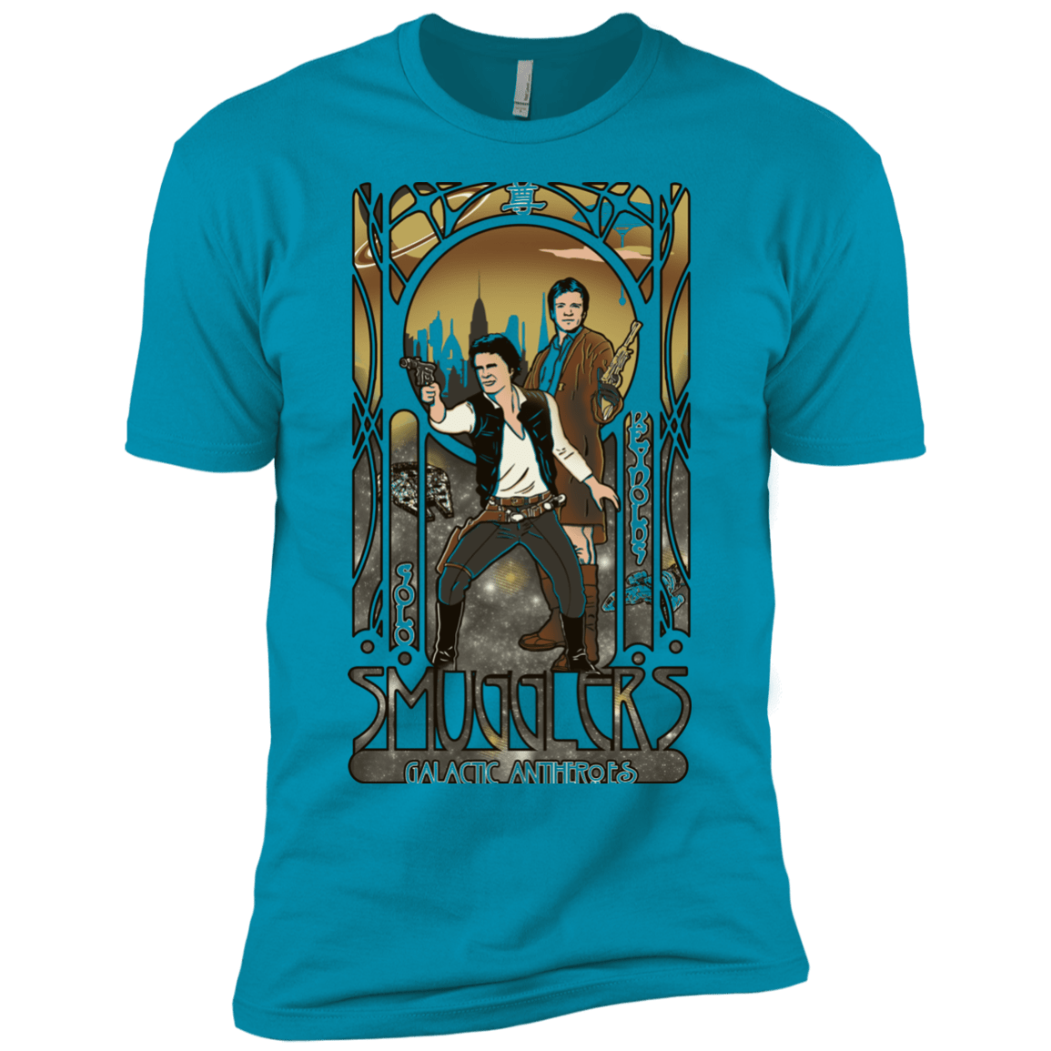 T-Shirts Turquoise / YXS Smugglers, Inc Boys Premium T-Shirt