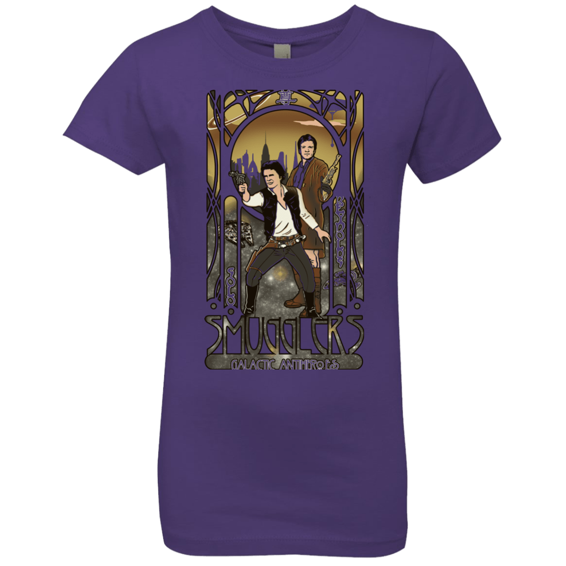 T-Shirts Purple Rush / YXS Smugglers, Inc Girls Premium T-Shirt