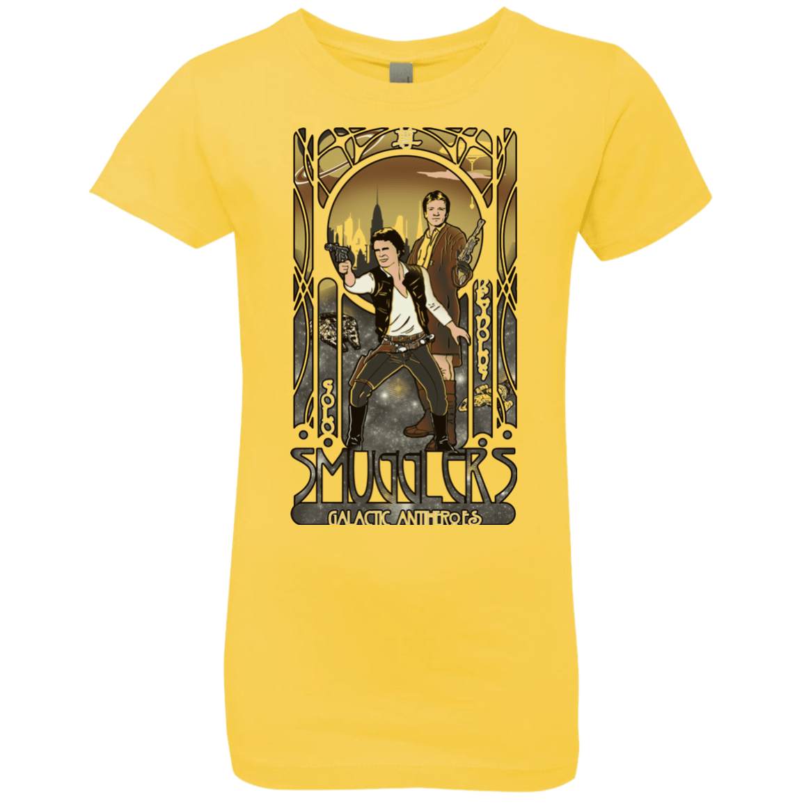 T-Shirts Vibrant Yellow / YXS Smugglers, Inc Girls Premium T-Shirt