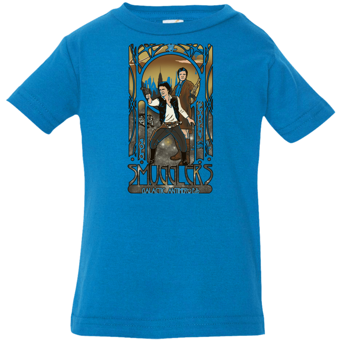 T-Shirts Cobalt / 6 Months Smugglers, Inc Infant PremiumT-Shirt