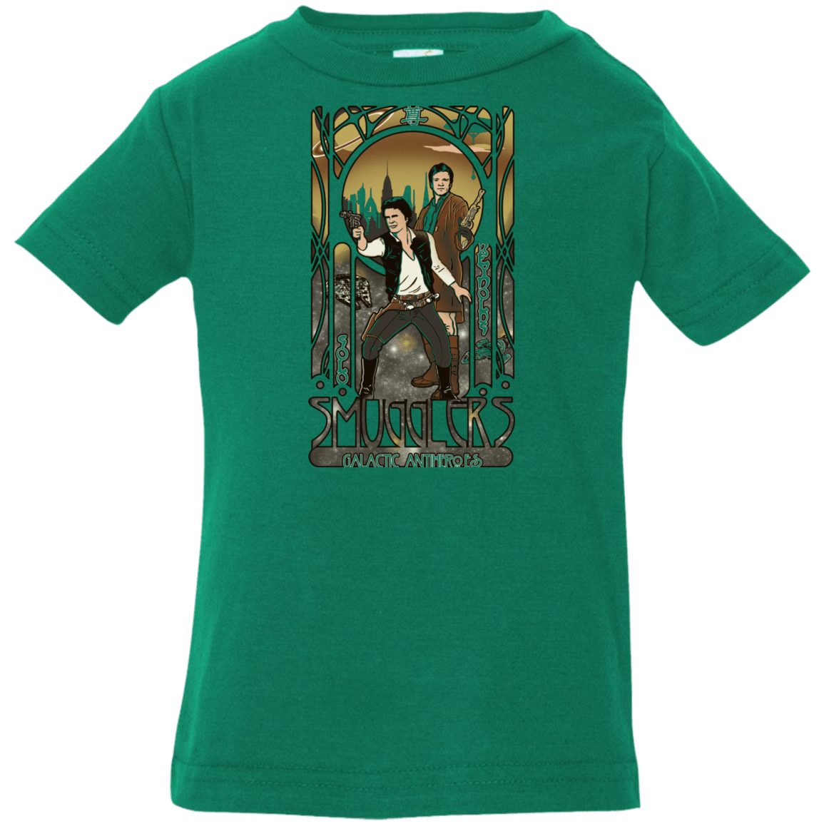 T-Shirts Kelly / 6 Months Smugglers, Inc Infant PremiumT-Shirt