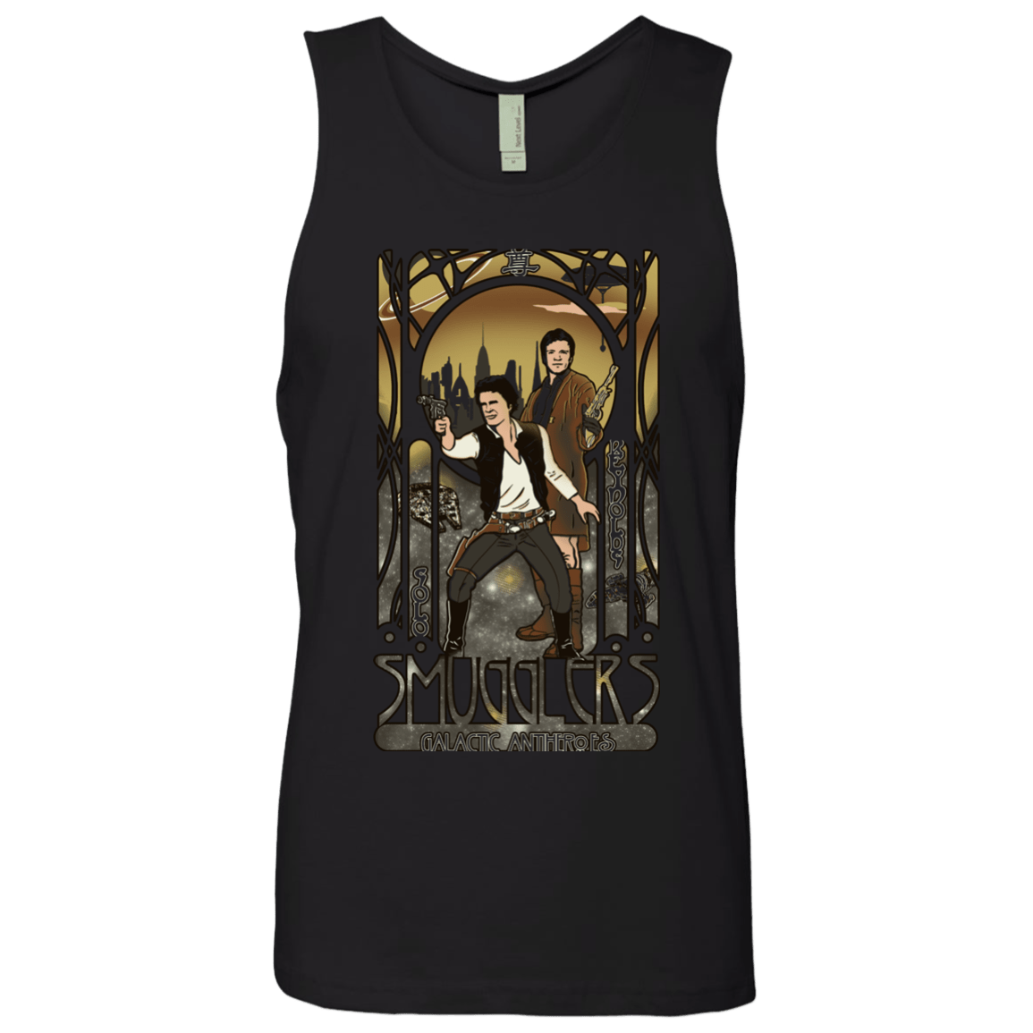 T-Shirts Black / Small Smugglers, Inc Men's Premium Tank Top