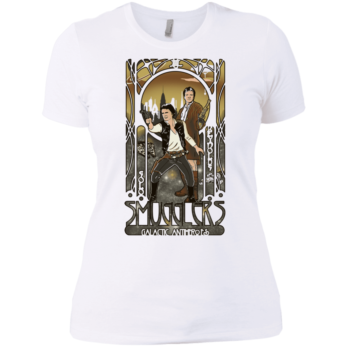 T-Shirts White / X-Small Smugglers, Inc Women's Premium T-Shirt