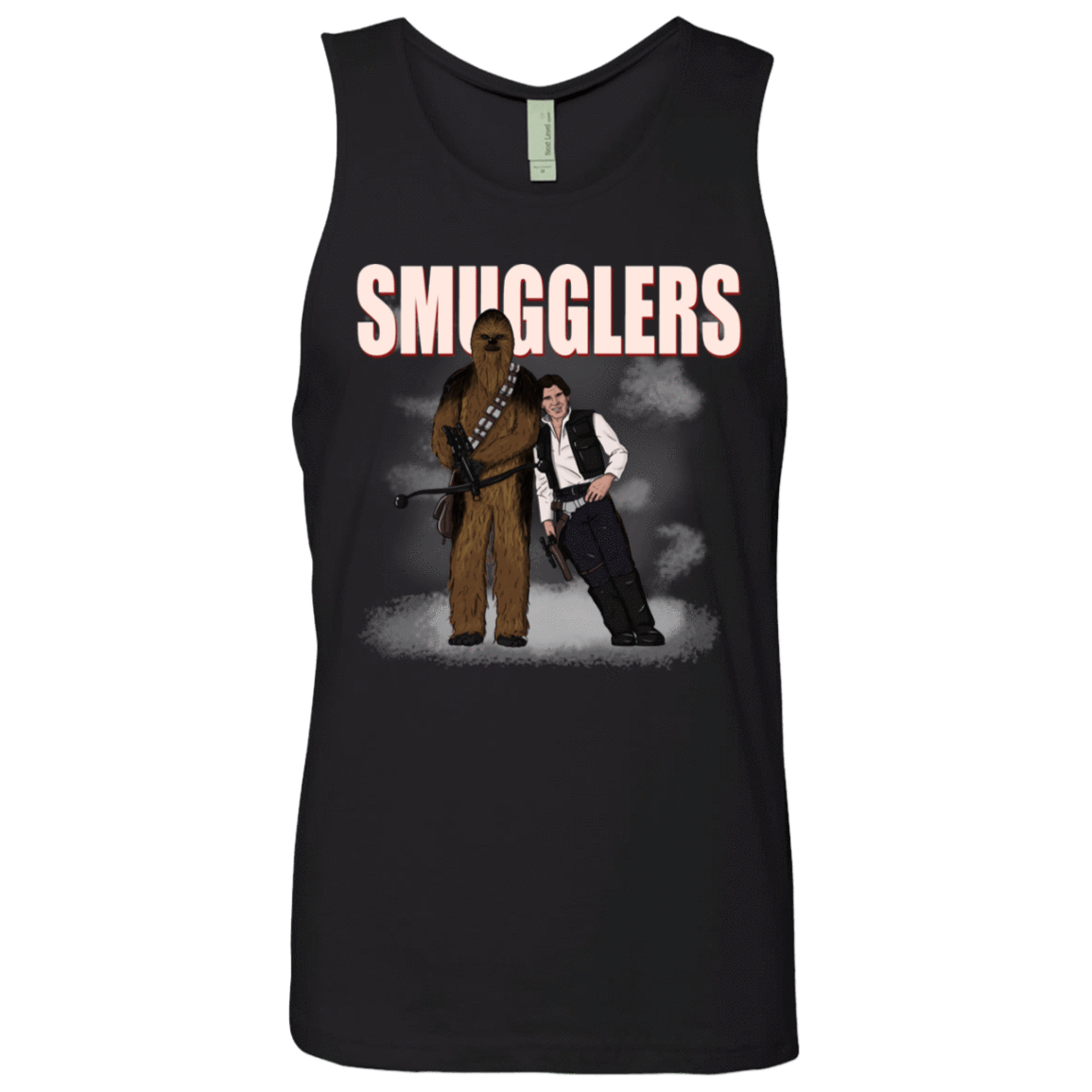 T-Shirts Black / S Smugglers Men's Premium Tank Top
