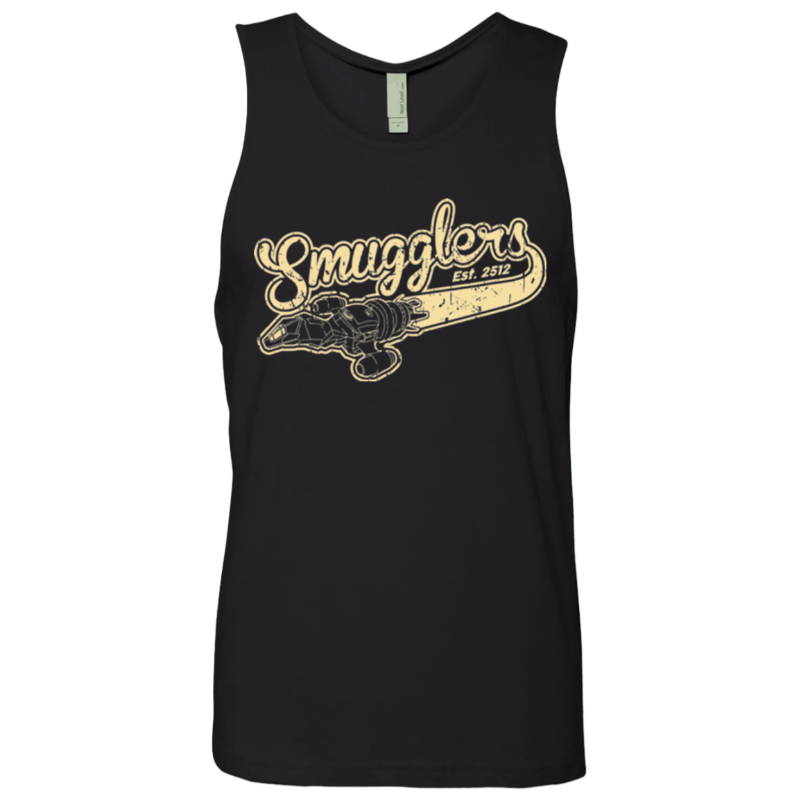 T-Shirts Black / Small Smugglers Men's Premium Tank Top