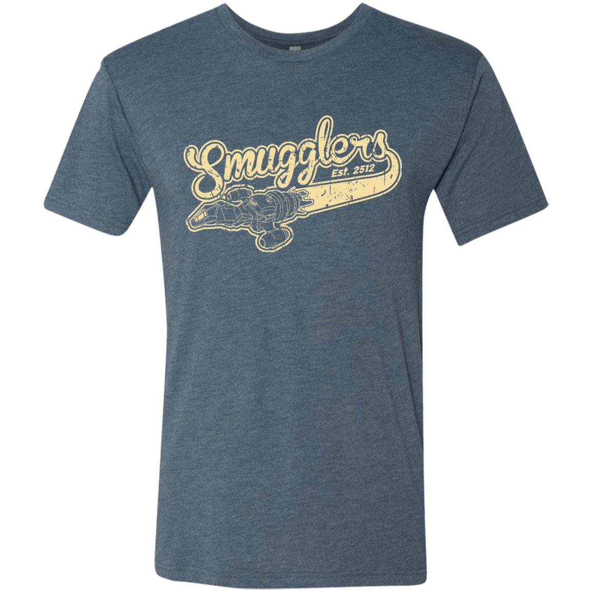 T-Shirts Indigo / Small Smugglers Men's Triblend T-Shirt