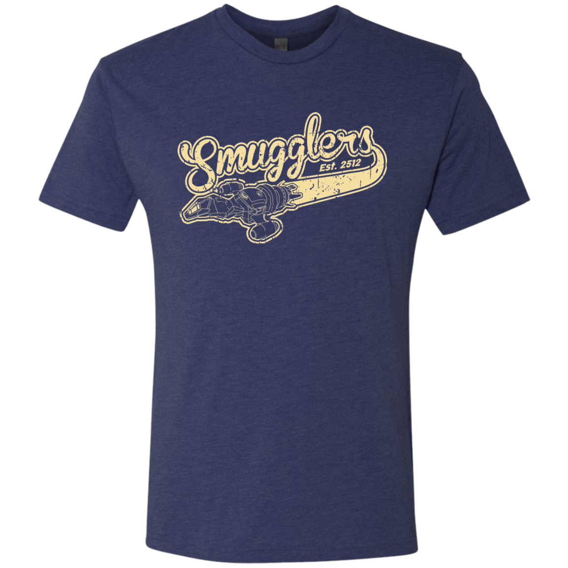 T-Shirts Vintage Navy / Small Smugglers Men's Triblend T-Shirt