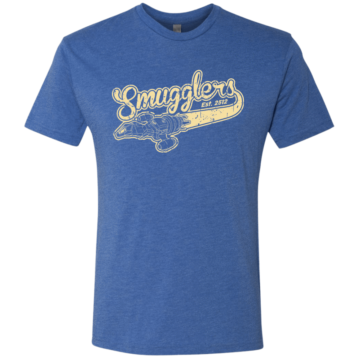T-Shirts Vintage Royal / Small Smugglers Men's Triblend T-Shirt
