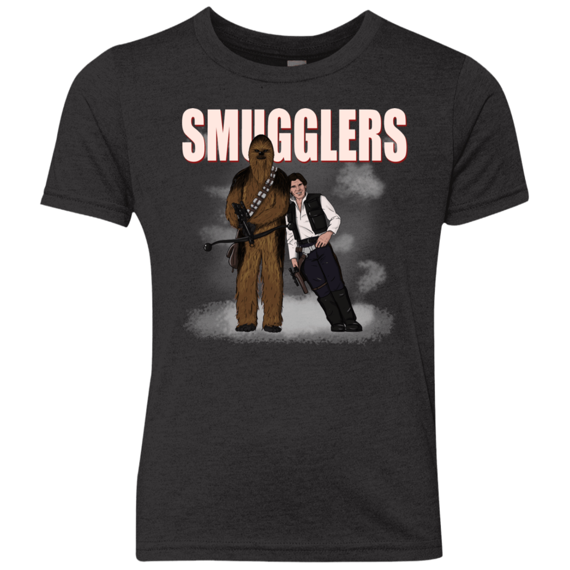 T-Shirts Vintage Black / YXS Smugglers Youth Triblend T-Shirt