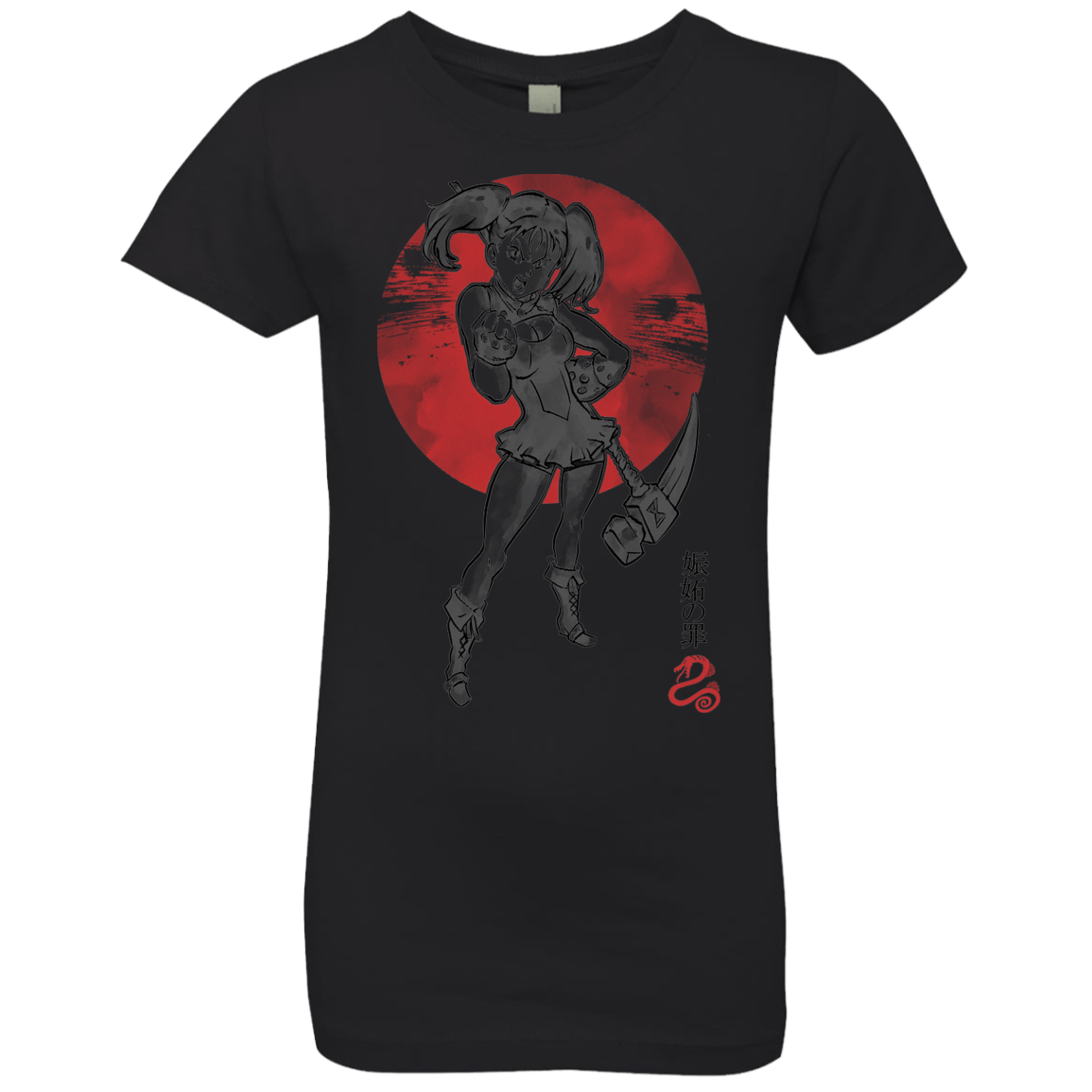 T-Shirts Black / YXS Snake Envy Girls Premium T-Shirt