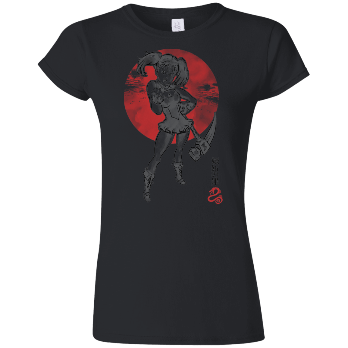 T-Shirts Black / S Snake Envy Junior Slimmer-Fit T-Shirt