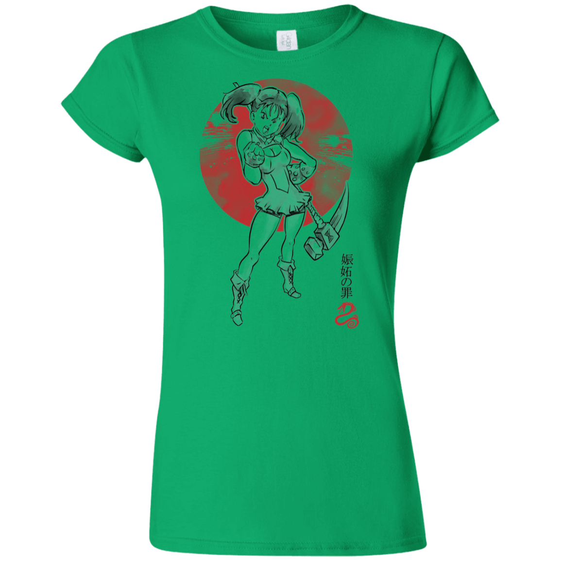 T-Shirts Irish Green / S Snake Envy Junior Slimmer-Fit T-Shirt