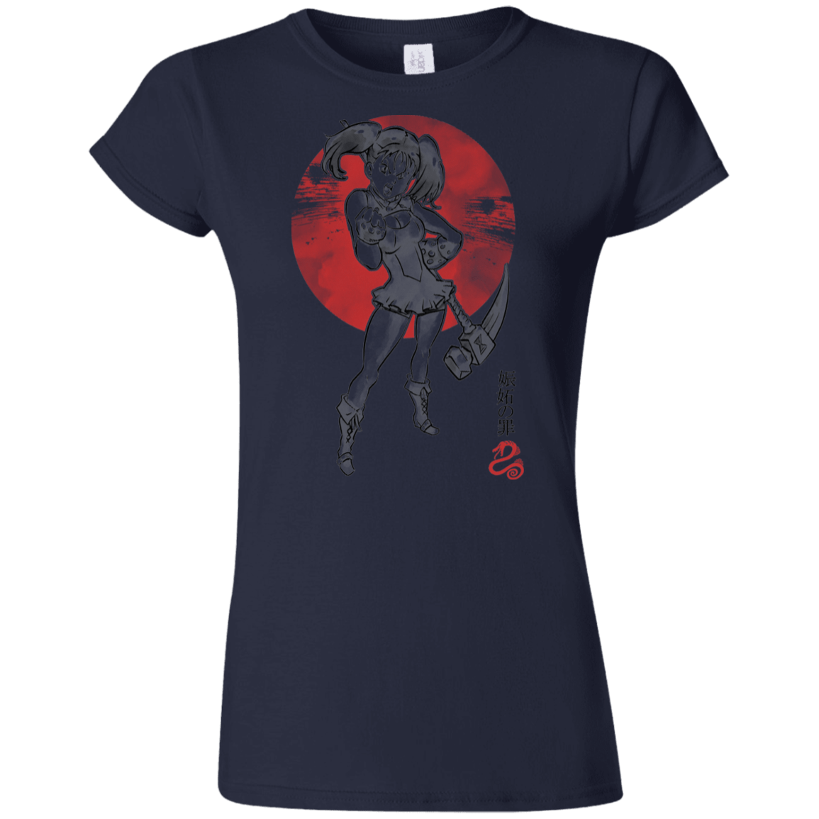 T-Shirts Navy / S Snake Envy Junior Slimmer-Fit T-Shirt