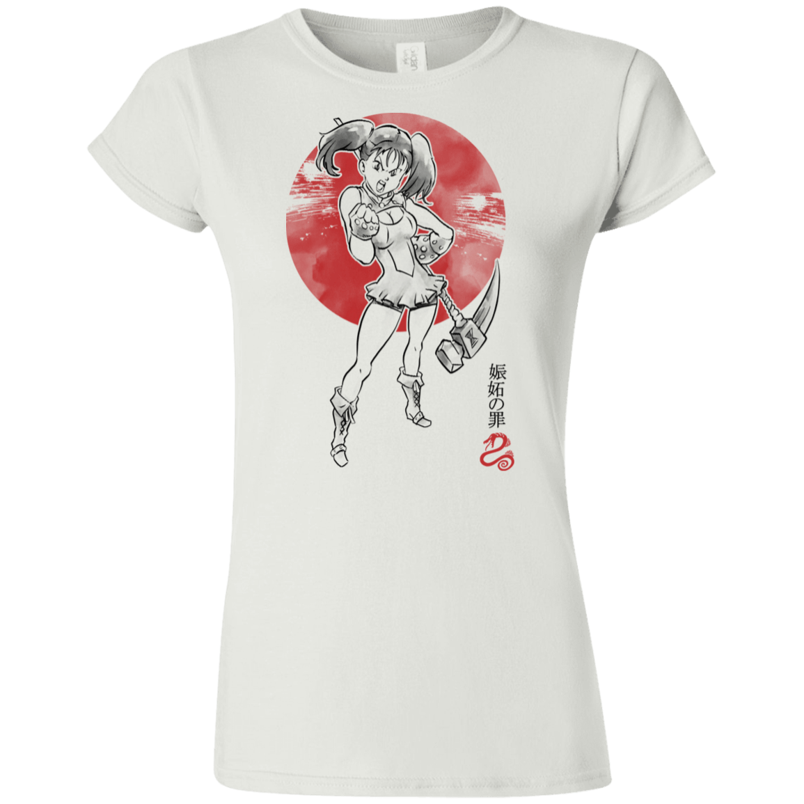 T-Shirts White / S Snake Envy Junior Slimmer-Fit T-Shirt