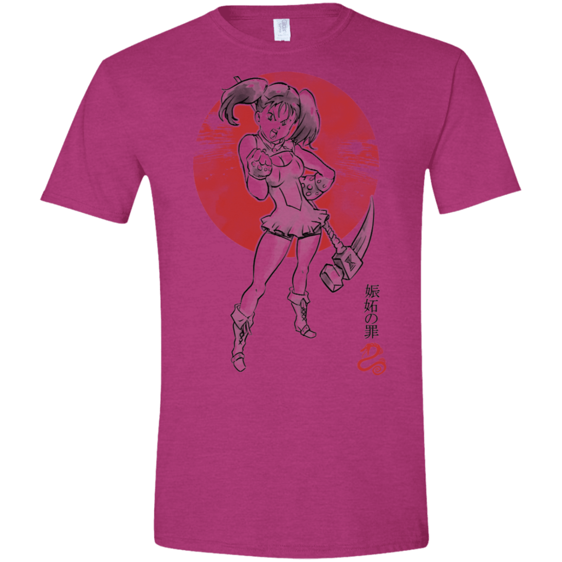 T-Shirts Antique Heliconia / S Snake Envy Men's Semi-Fitted Softstyle