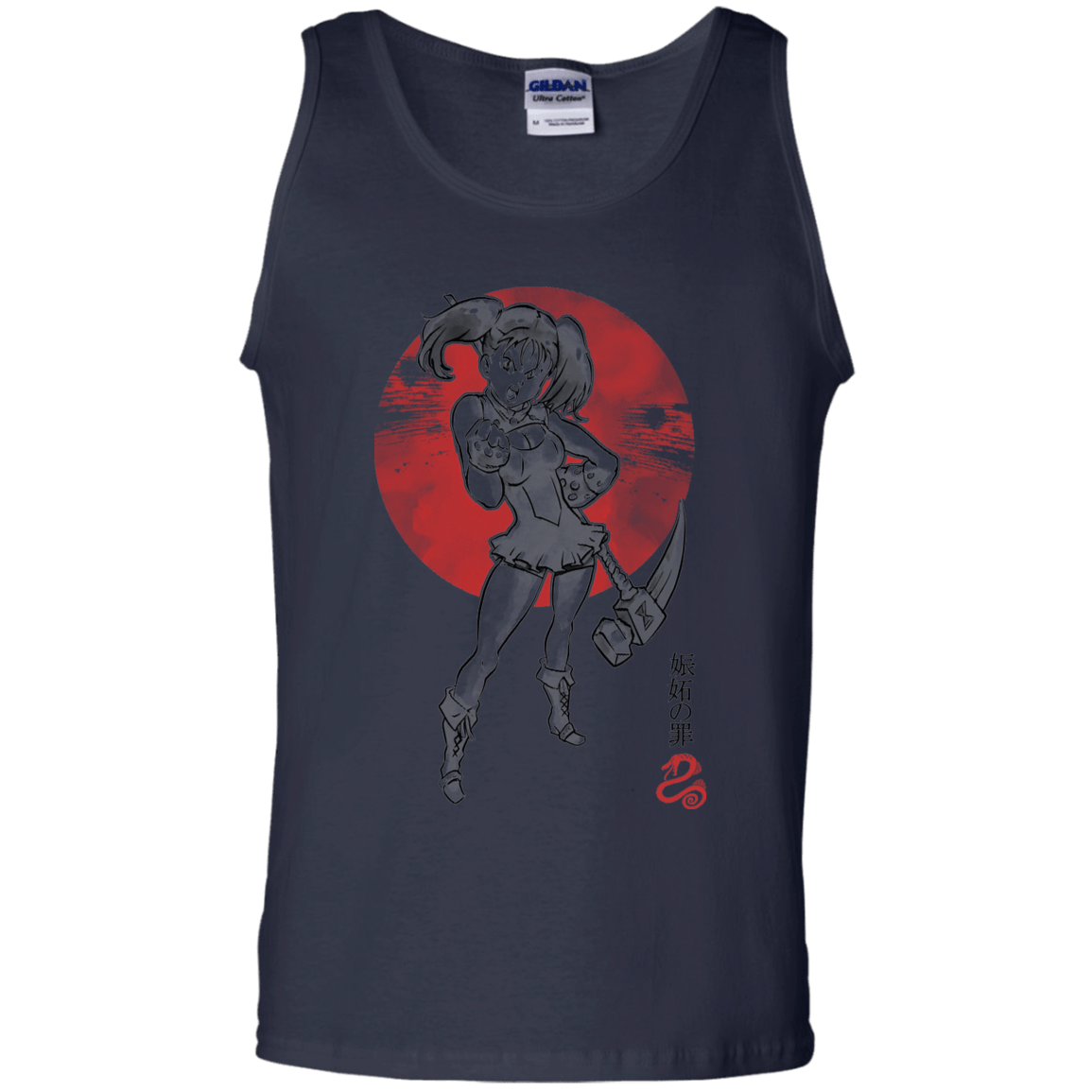 T-Shirts Navy / S Snake Envy Men's Tank Top