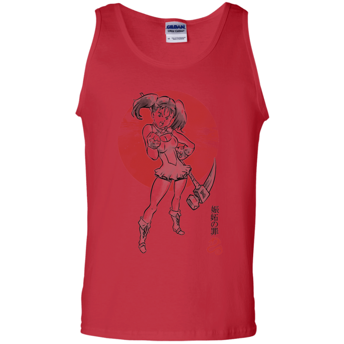 T-Shirts Red / S Snake Envy Men's Tank Top