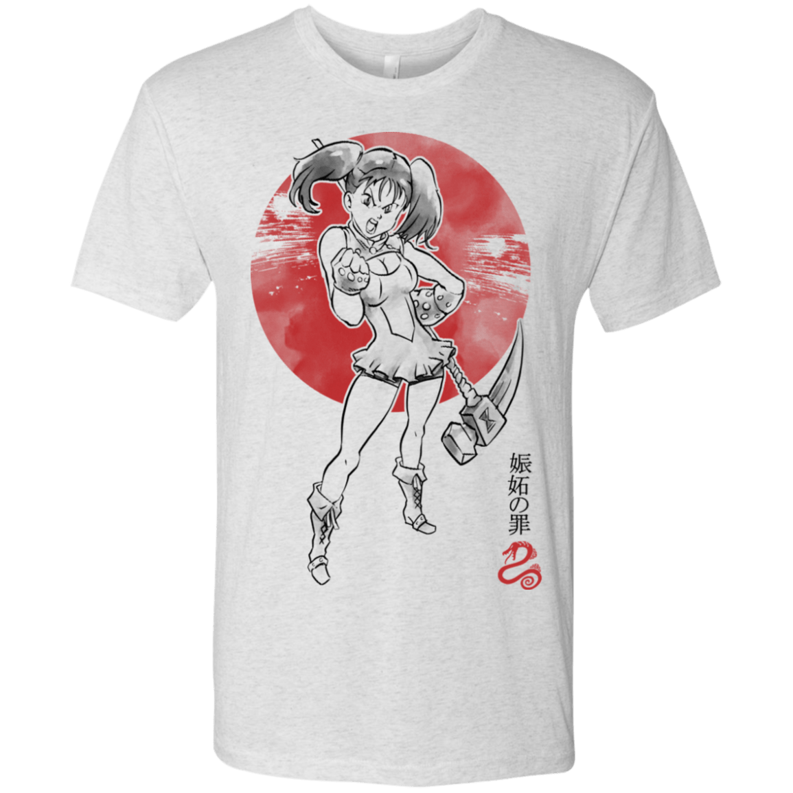 T-Shirts Heather White / S Snake Envy Men's Triblend T-Shirt