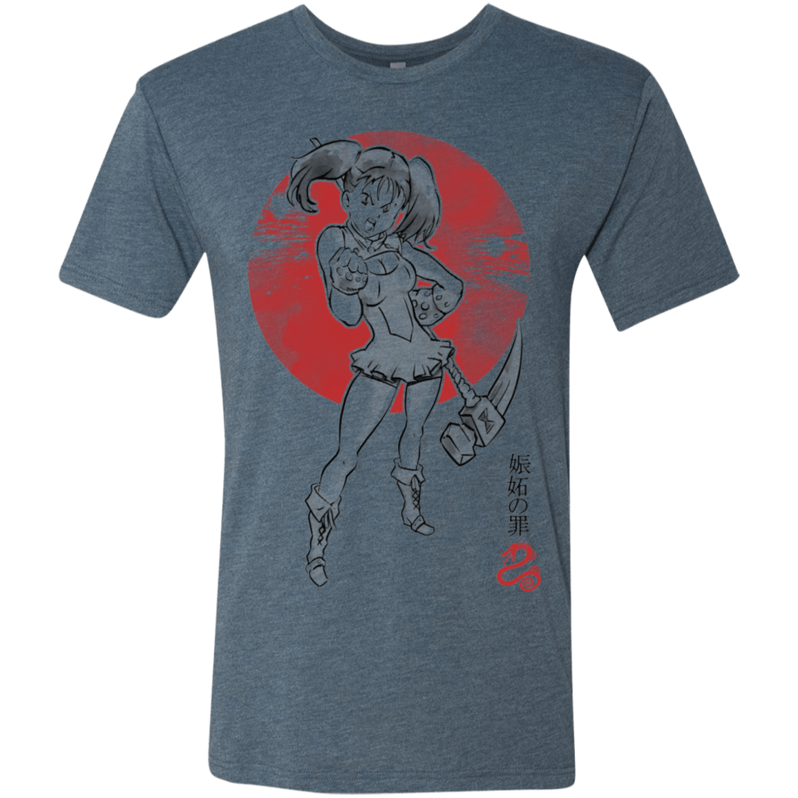 T-Shirts Indigo / S Snake Envy Men's Triblend T-Shirt