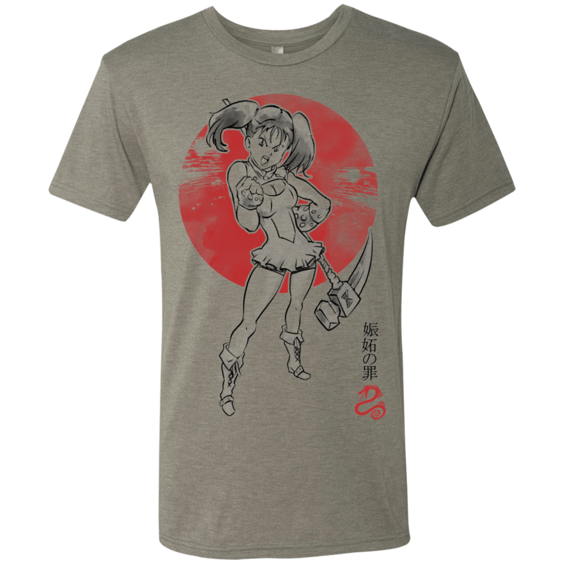 T-Shirts Venetian Grey / S Snake Envy Men's Triblend T-Shirt