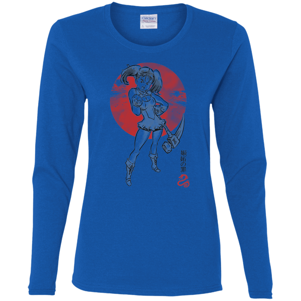 T-Shirts Royal / S Snake Envy Women's Long Sleeve T-Shirt