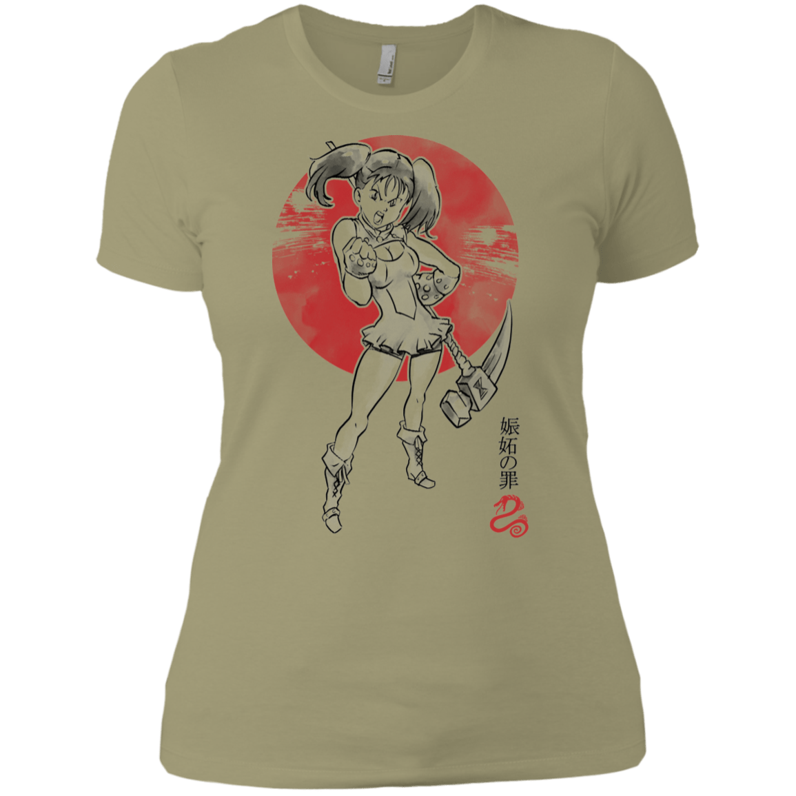 T-Shirts Light Olive / X-Small Snake Envy Women's Premium T-Shirt