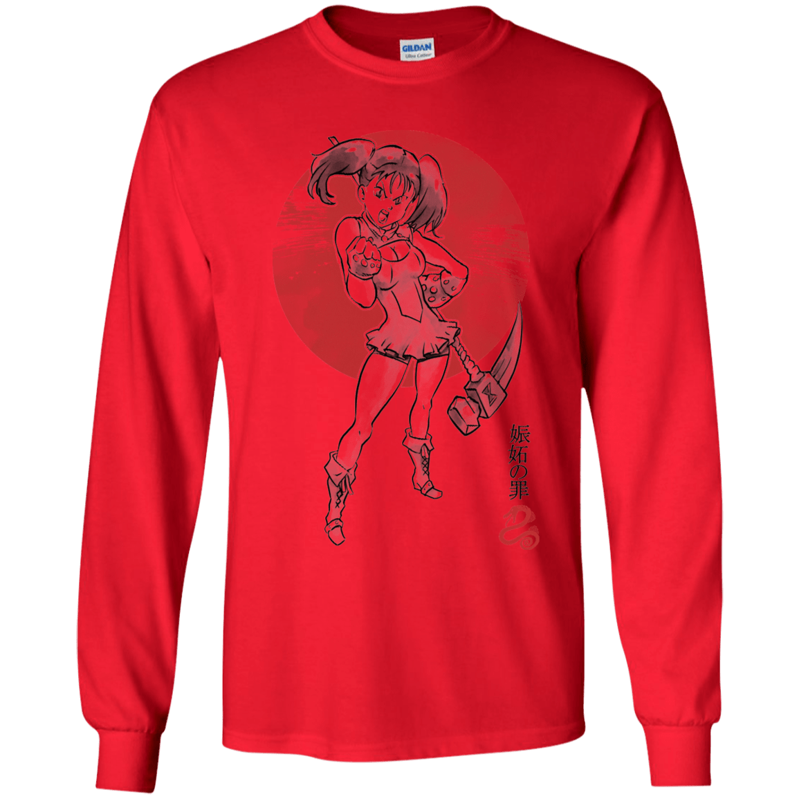 T-Shirts Red / YS Snake Envy Youth Long Sleeve T-Shirt