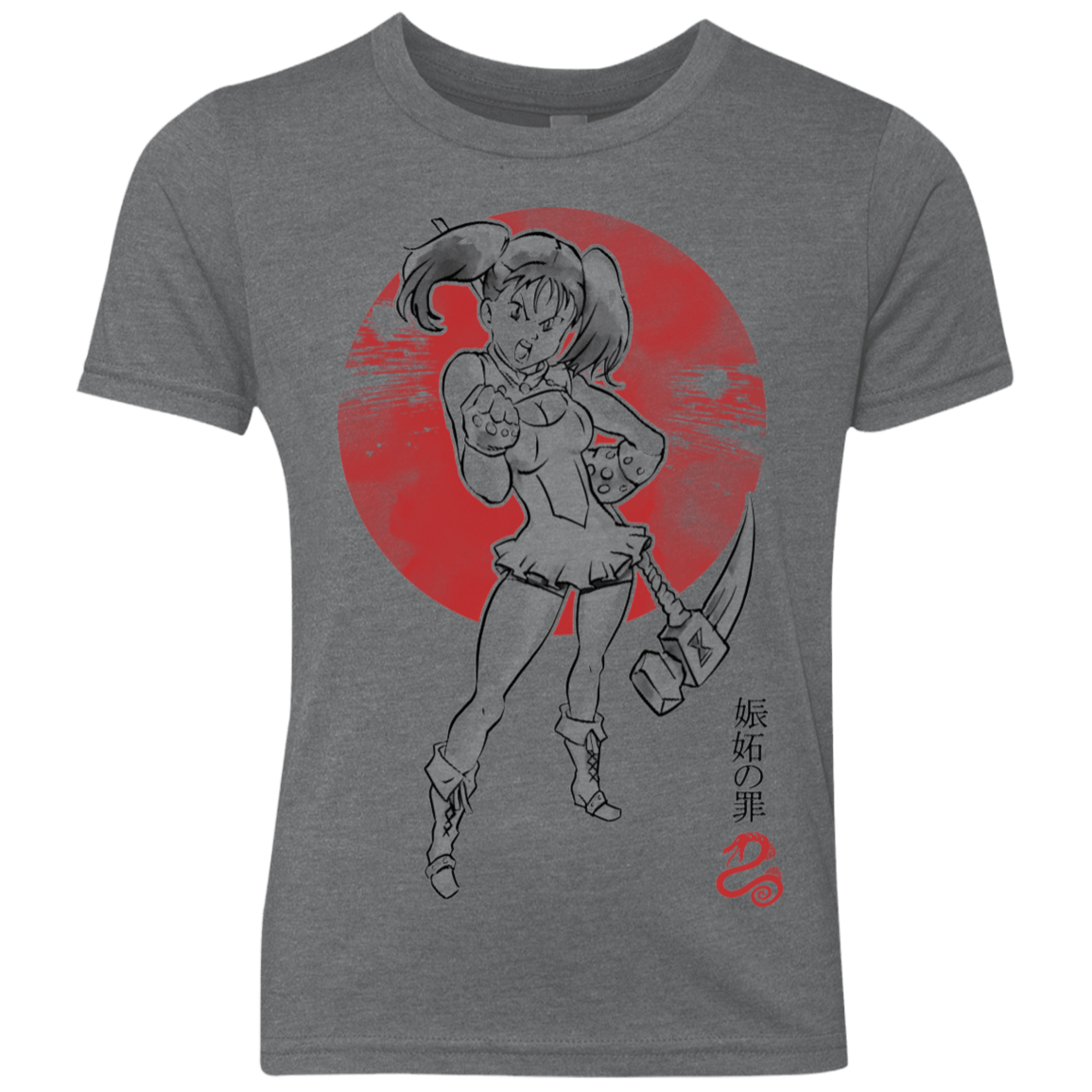 T-Shirts Premium Heather / YXS Snake Envy Youth Triblend T-Shirt