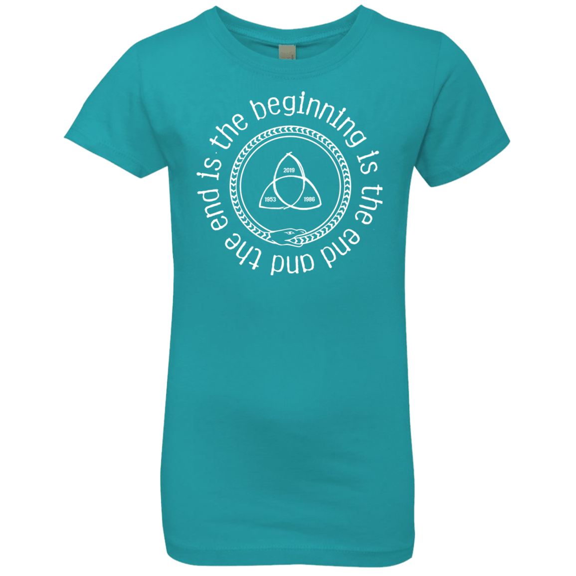 T-Shirts Tahiti Blue / YXS Snake Girls Premium T-Shirt