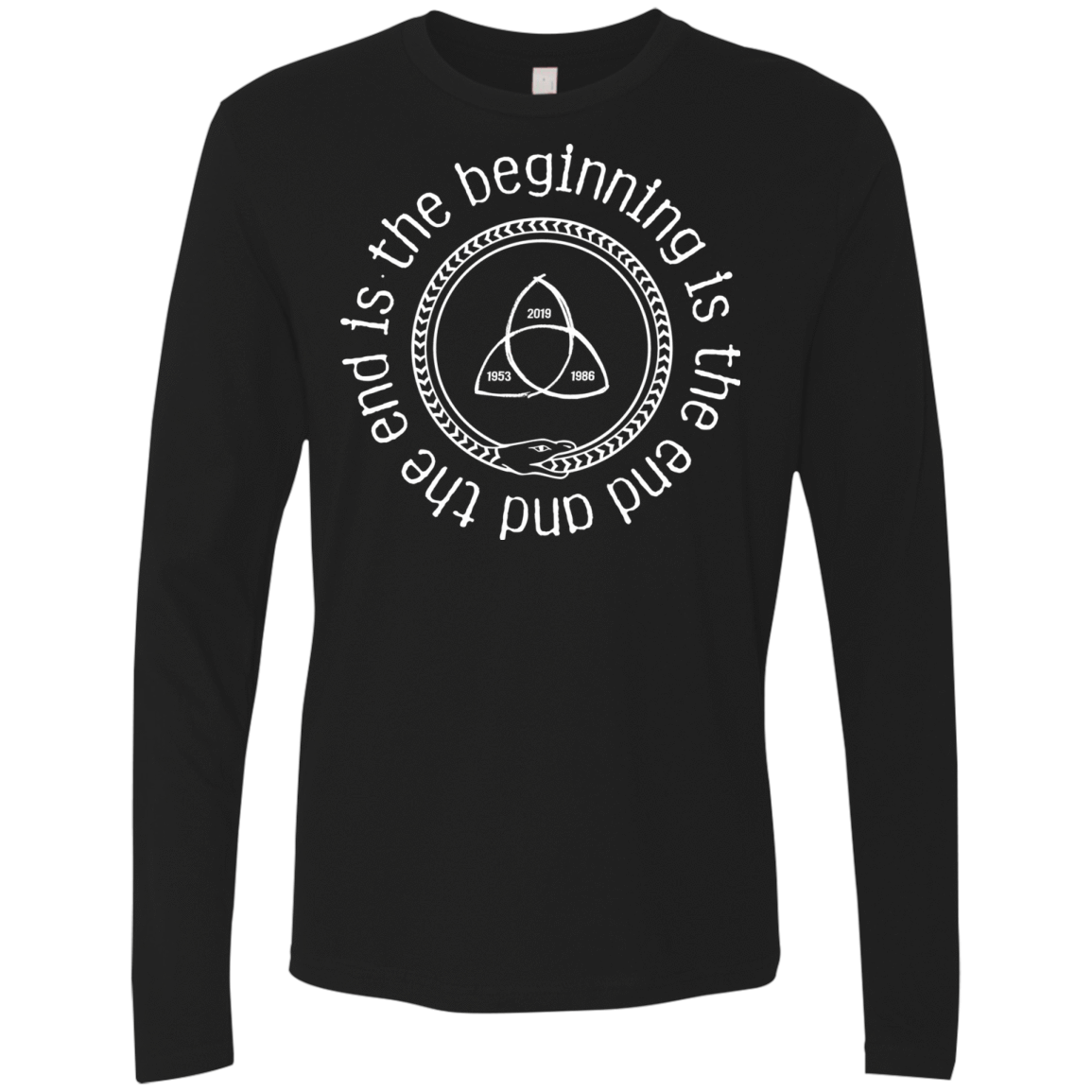 T-Shirts Black / Small Snake Men's Premium Long Sleeve