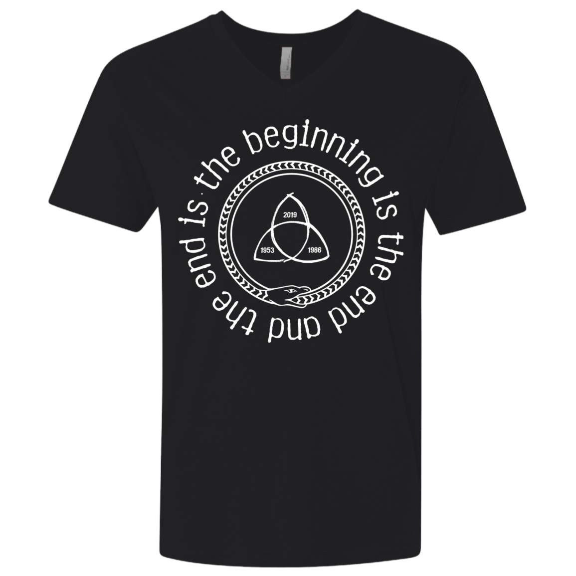 T-Shirts Black / X-Small Snake Men's Premium V-Neck