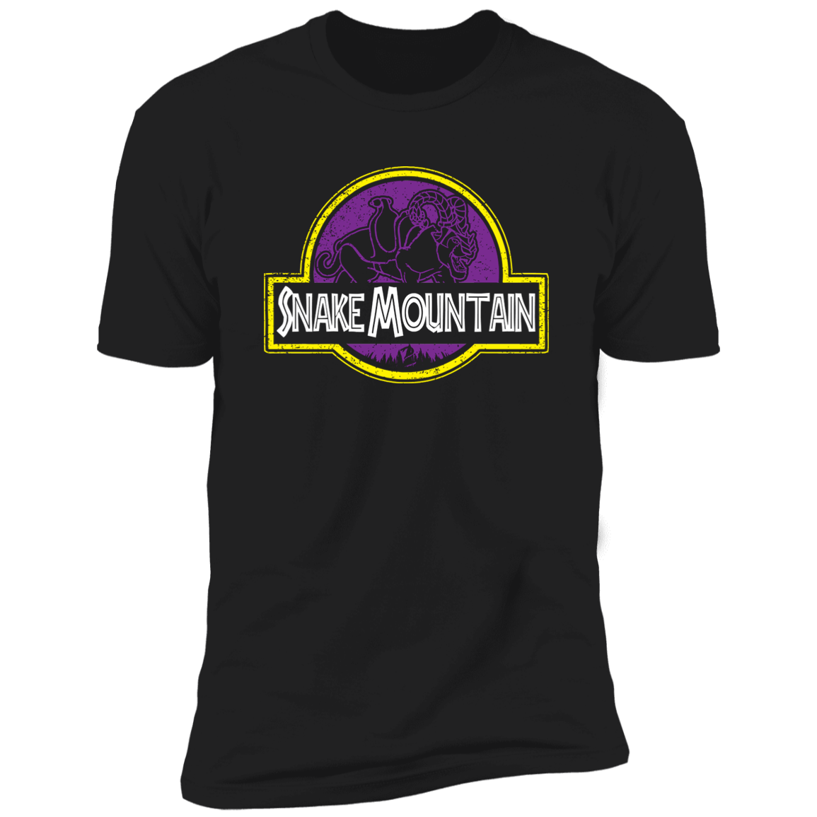 T-Shirts Black / X-Small Snake Mountain Men's Premium T-Shirt