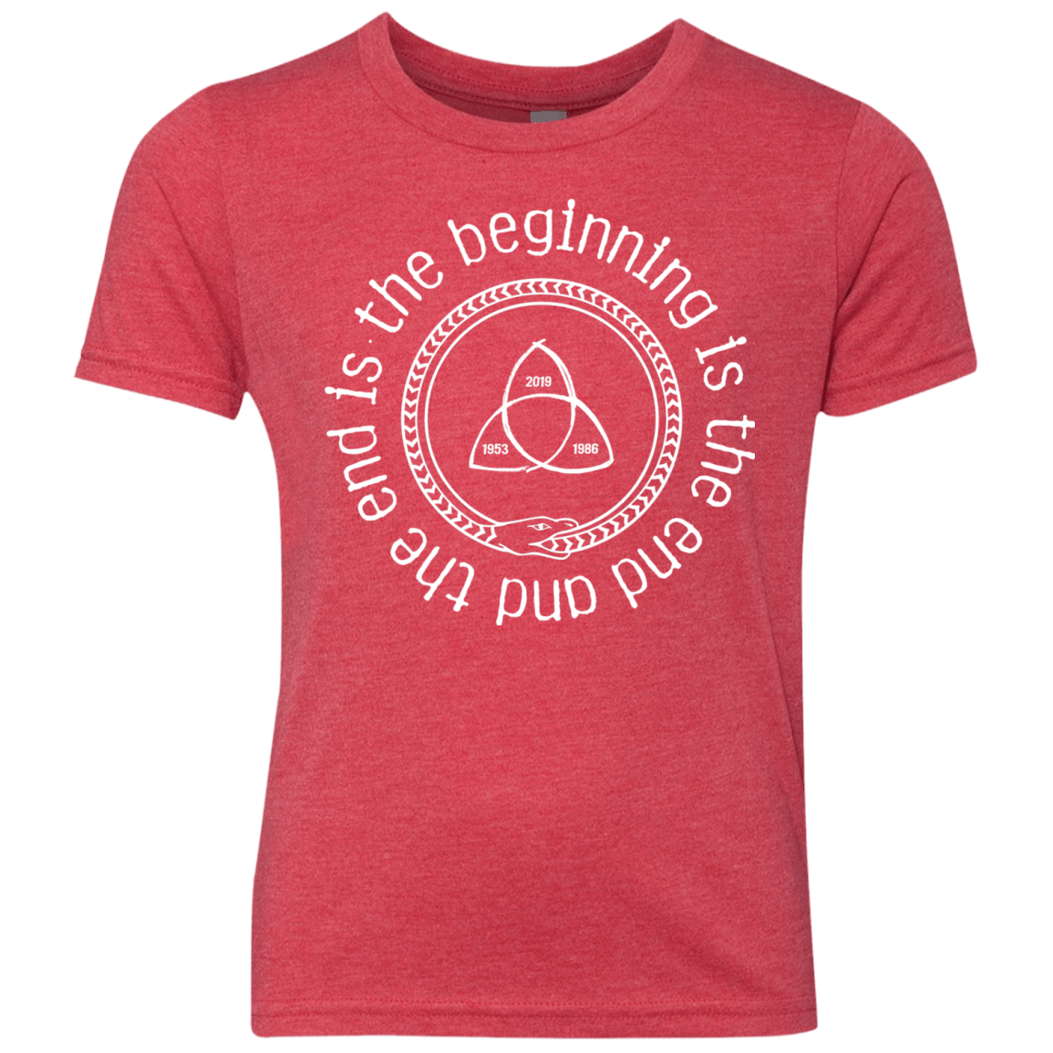 T-Shirts Vintage Red / YXS Snake Youth Triblend T-Shirt