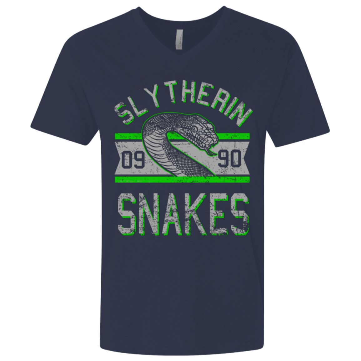 T-Shirts Midnight Navy / X-Small Snakes Men's Premium V-Neck