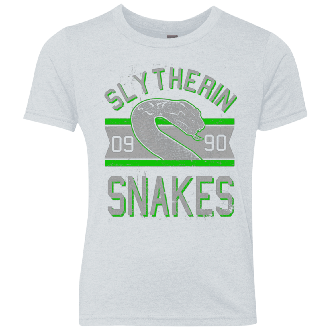 T-Shirts Heather White / YXS Snakes Youth Triblend T-Shirt