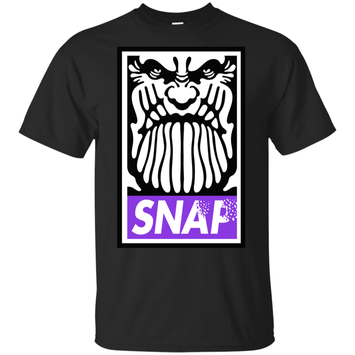 T-Shirts Black / S Snap T-Shirt