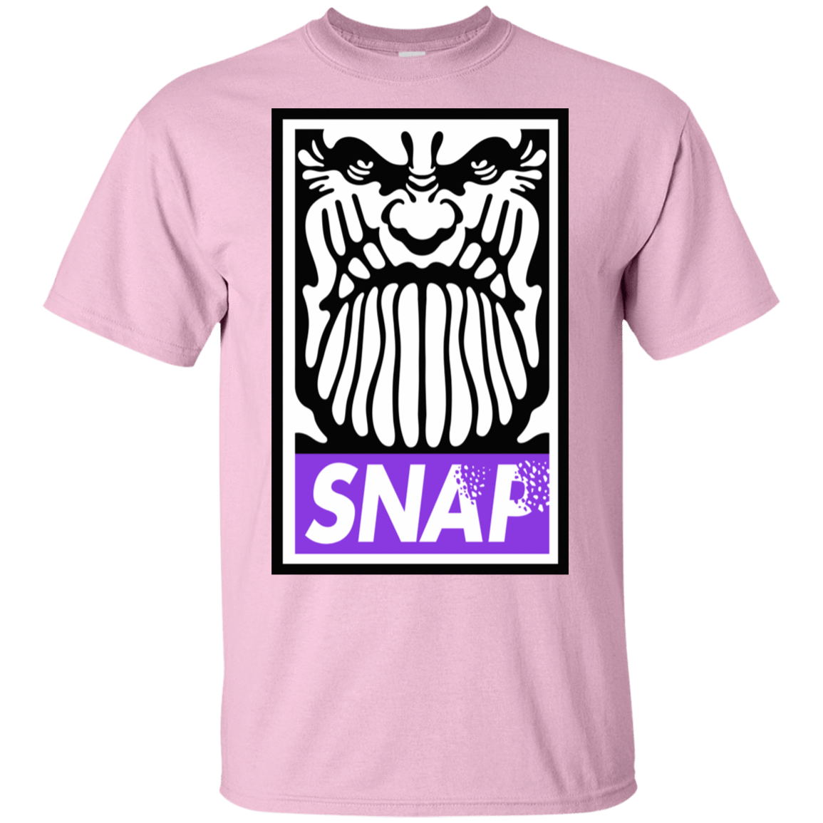 T-Shirts Light Pink / S Snap T-Shirt