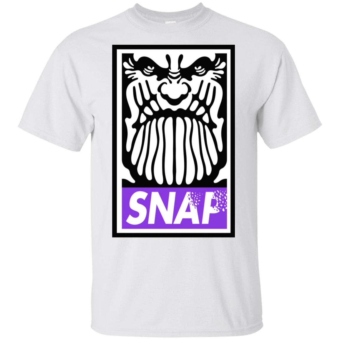 T-Shirts White / S Snap T-Shirt