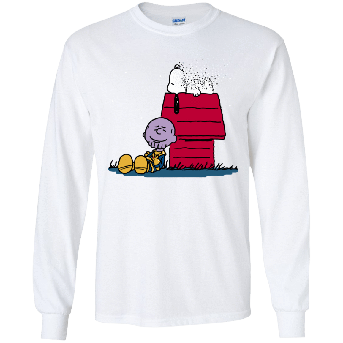 T-Shirts White / S Snapy Men's Long Sleeve T-Shirt