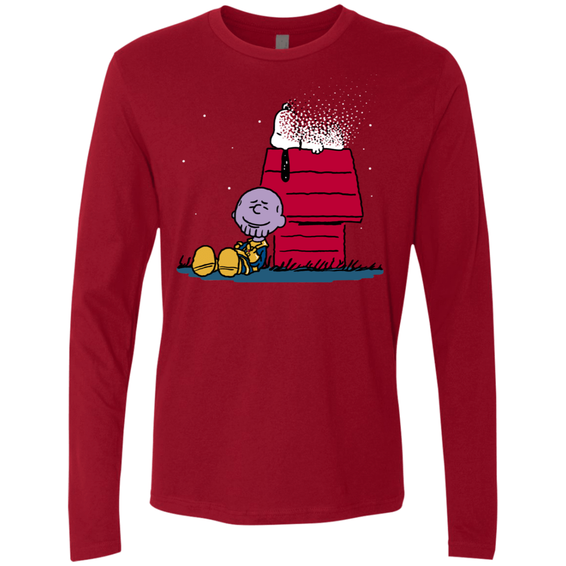 T-Shirts Cardinal / S Snapy Men's Premium Long Sleeve