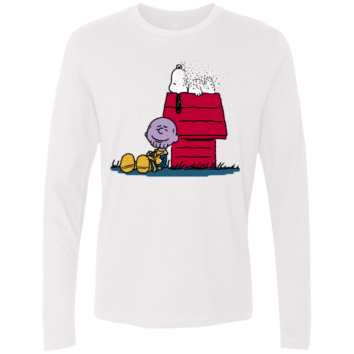 T-Shirts White / S Snapy Men's Premium Long Sleeve