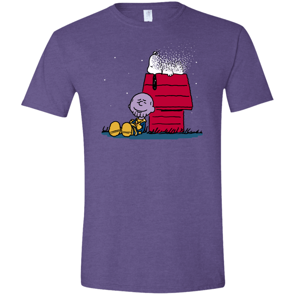 T-Shirts Heather Purple / S Snapy Men's Semi-Fitted Softstyle