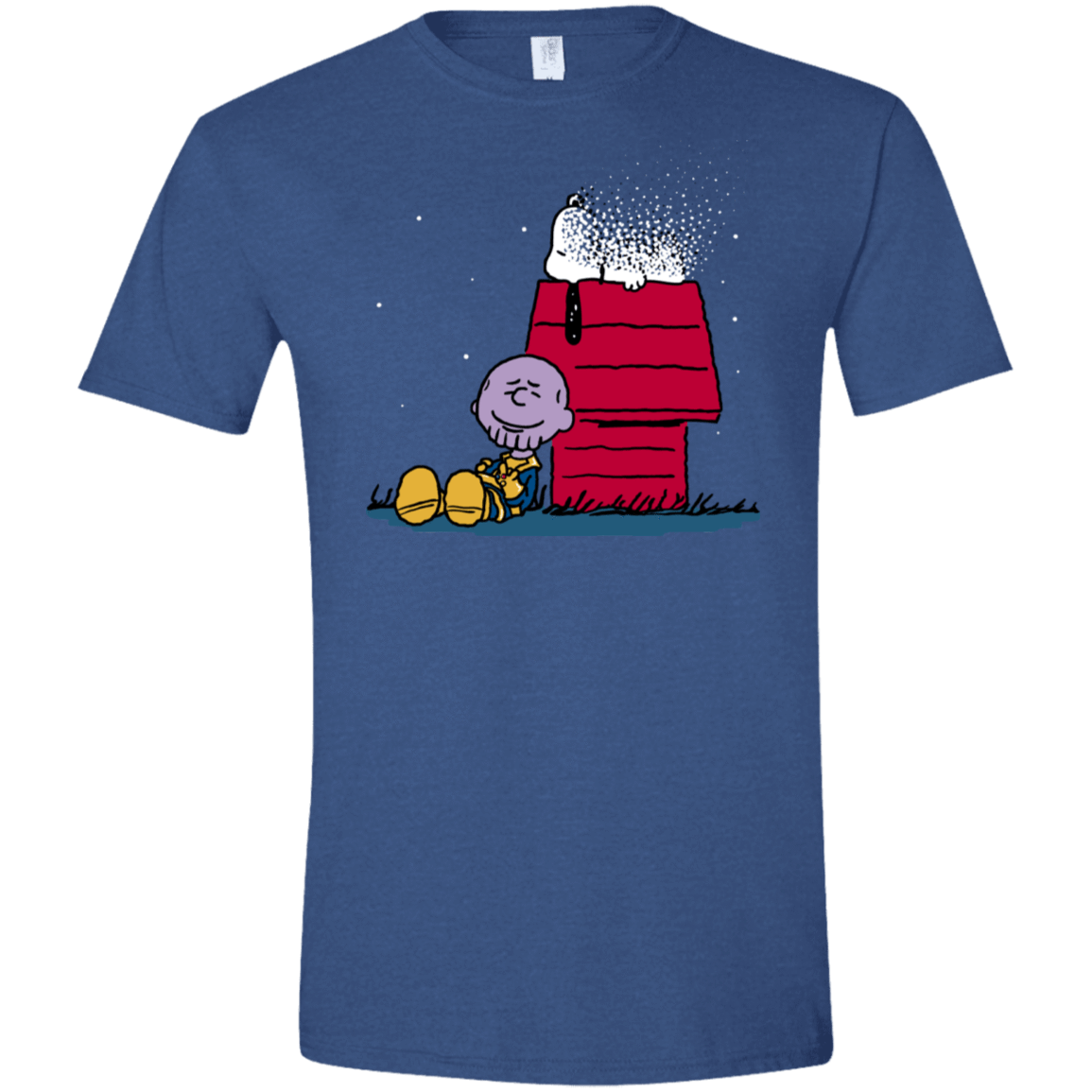 T-Shirts Heather Royal / X-Small Snapy Men's Semi-Fitted Softstyle