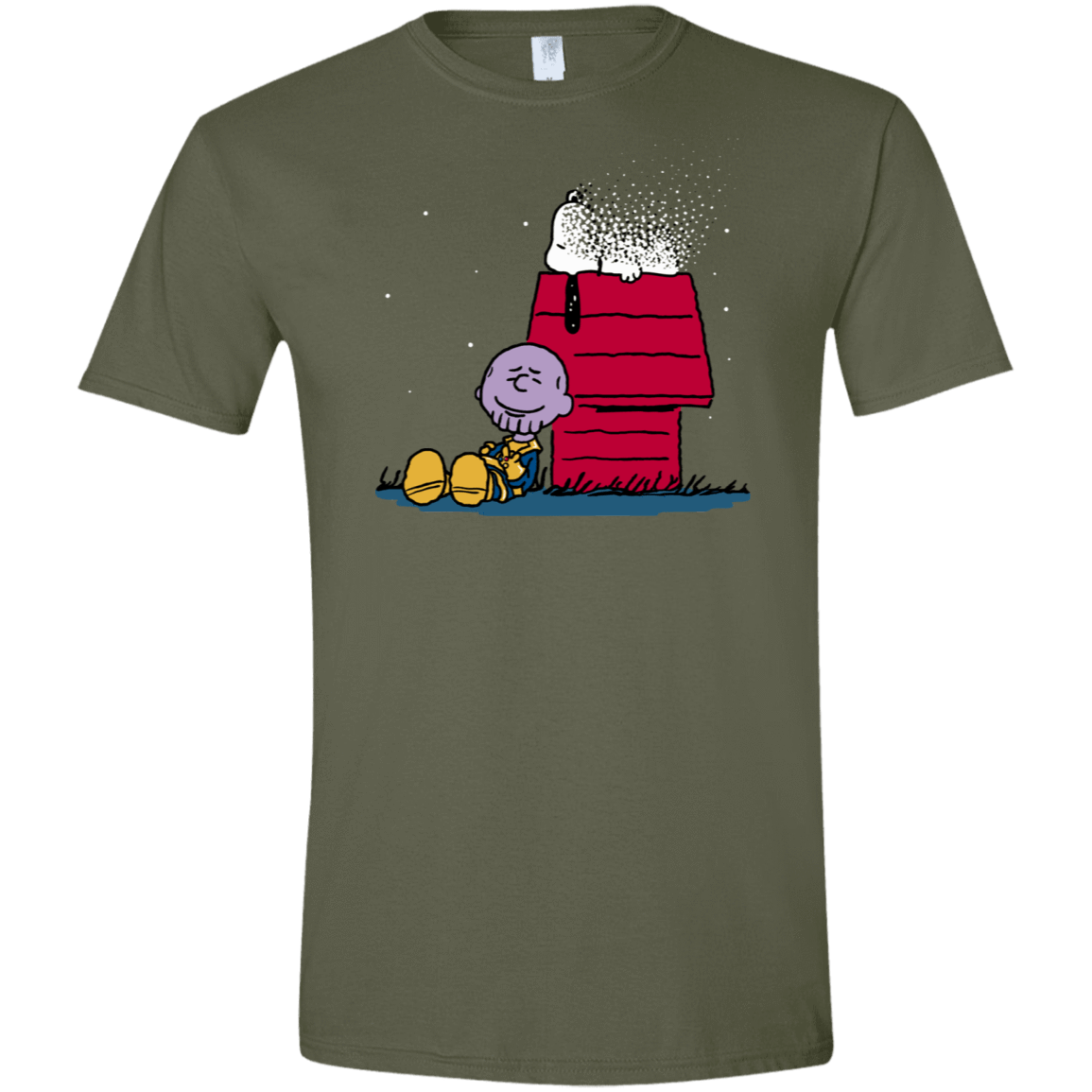 T-Shirts Military Green / S Snapy Men's Semi-Fitted Softstyle