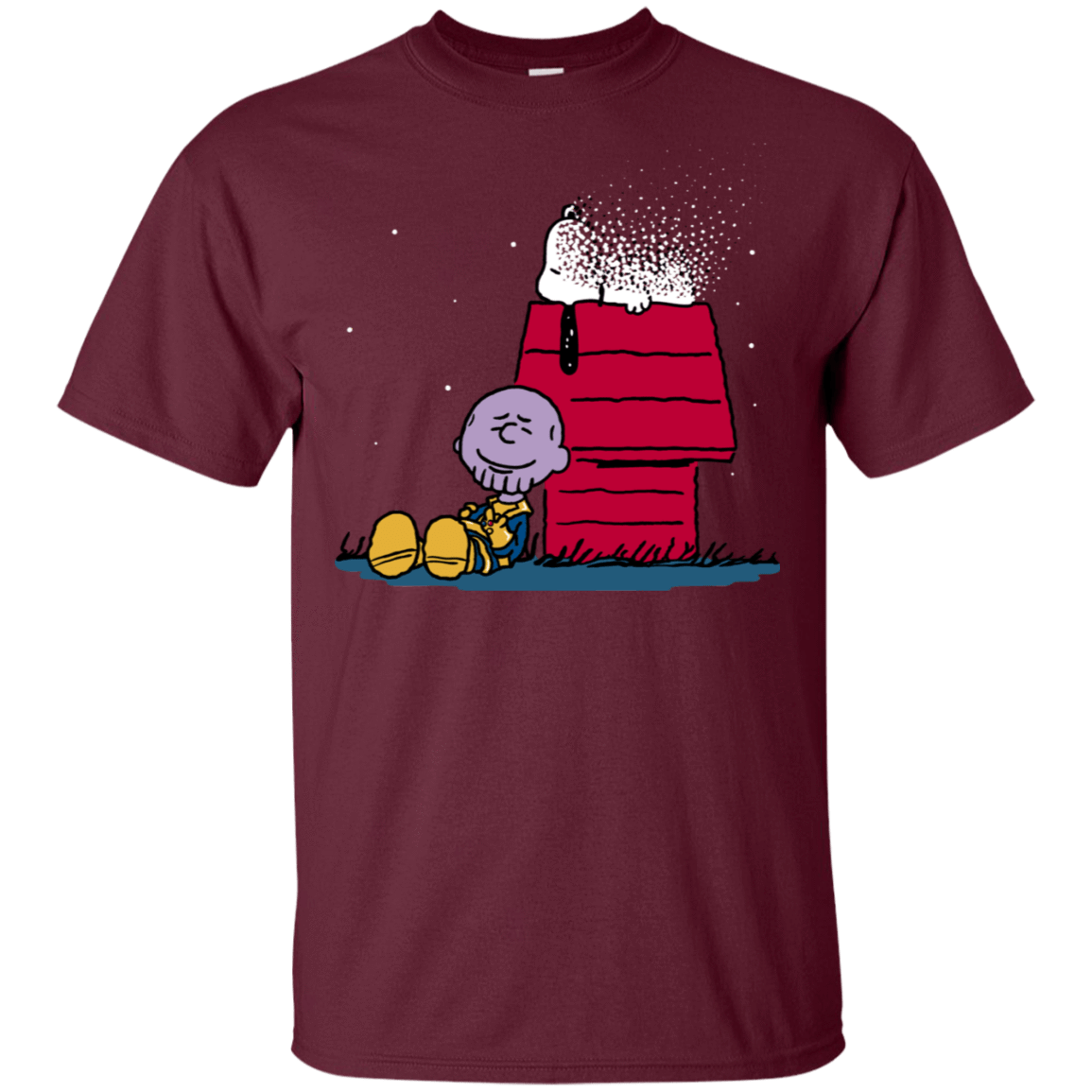 T-Shirts Maroon / S Snapy T-Shirt