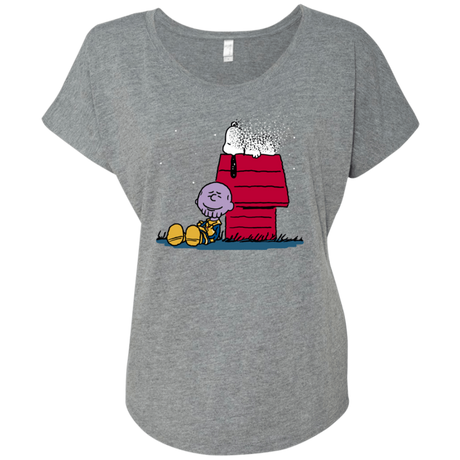 T-Shirts Premium Heather / X-Small Snapy Triblend Dolman Sleeve