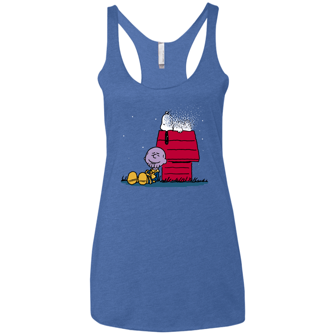 T-Shirts Vintage Royal / X-Small Snapy Women's Triblend Racerback Tank