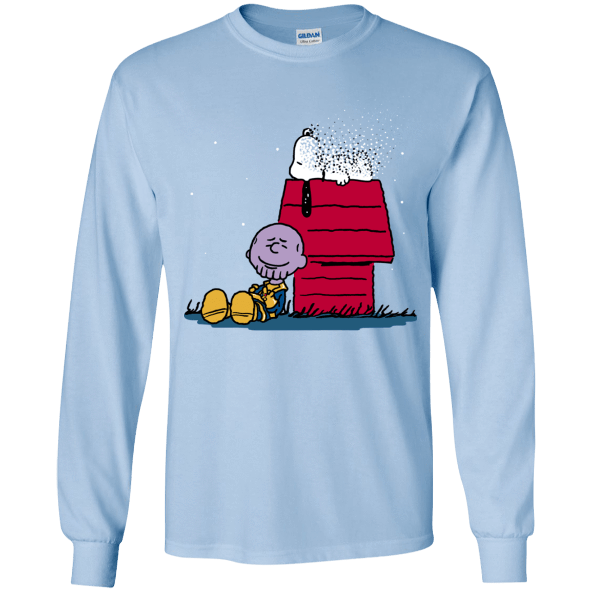 T-Shirts Light Blue / YS Snapy Youth Long Sleeve T-Shirt