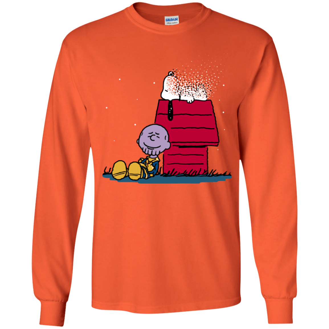 T-Shirts Orange / YS Snapy Youth Long Sleeve T-Shirt